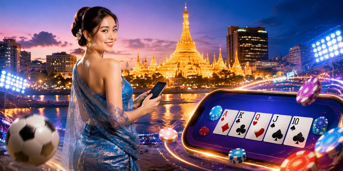 ရန်ကုန် ဆုလာဘ်ပုဂ္ဂိုလ်ကြီးအနားတွင် ဂိမ်းကစားနေသူများ